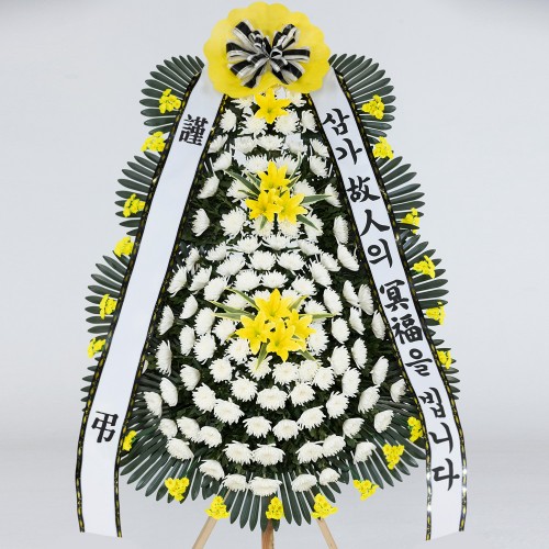 대구 근조화환 3단 특대형 - 대구꽃배달