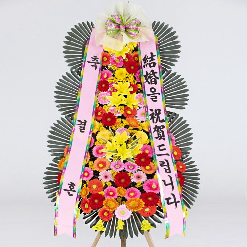 대구 웨딩화환 신부대기실용 - 대구꽃배달